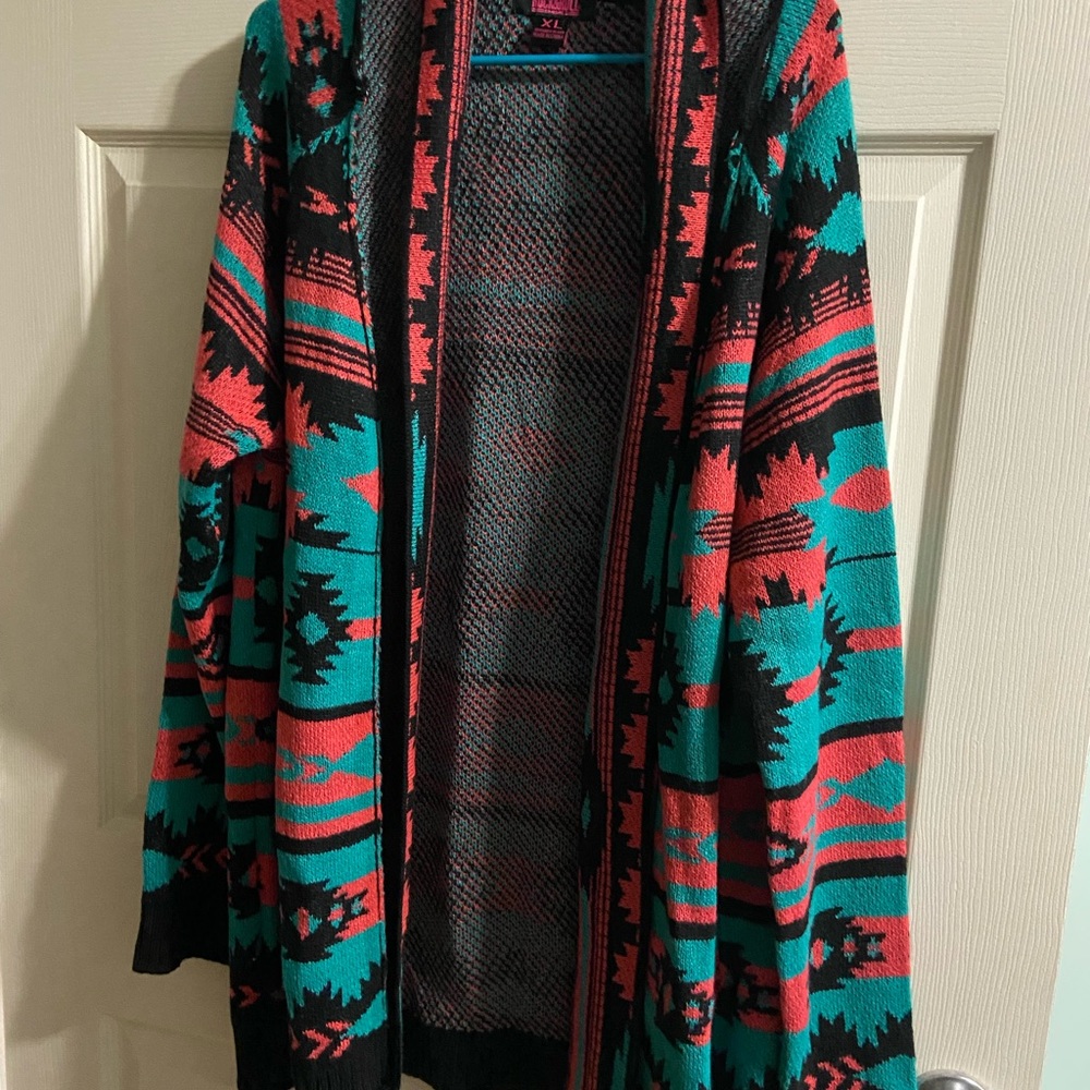 Rock & Roll western style cardigan. Size XL